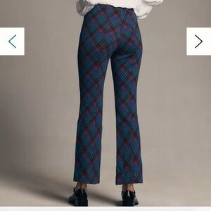 Anthropologie Maeve Vibrant Plaid pants